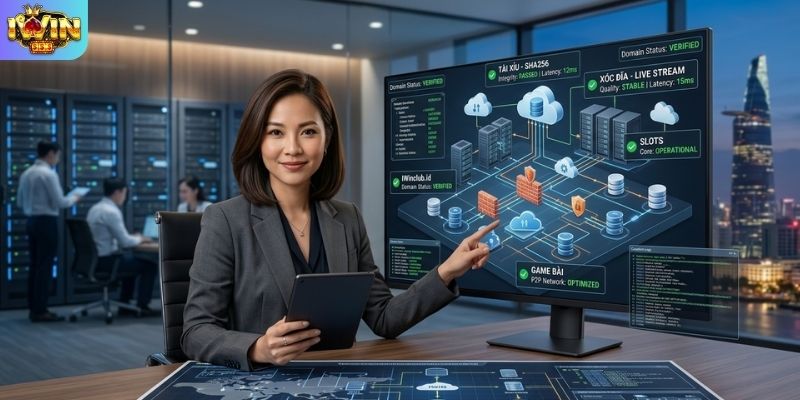 Darry Mỹ trực tiếp kiểm tra hạ tầng kỹ thuật cổng game