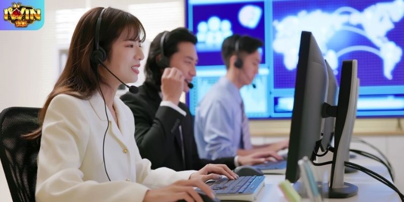 Nhân viên tư vấn IWIN am hiểu nghiệp vụ giải trí trực tuyến